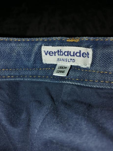 Zateplené rifle, vertbaudet,152