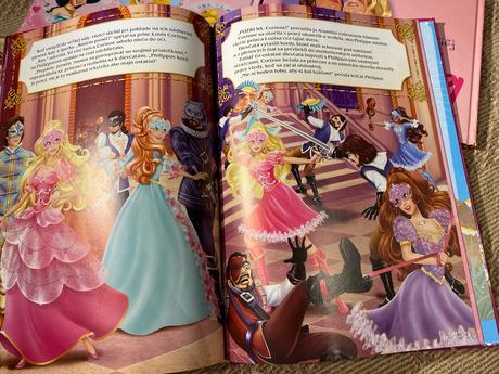 Knižka na rok 2009,2010 barbie, 2009 disney prince,