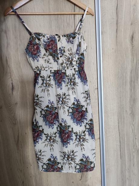 Krásne ľahké bavlnené letné šaty, vero moda,m