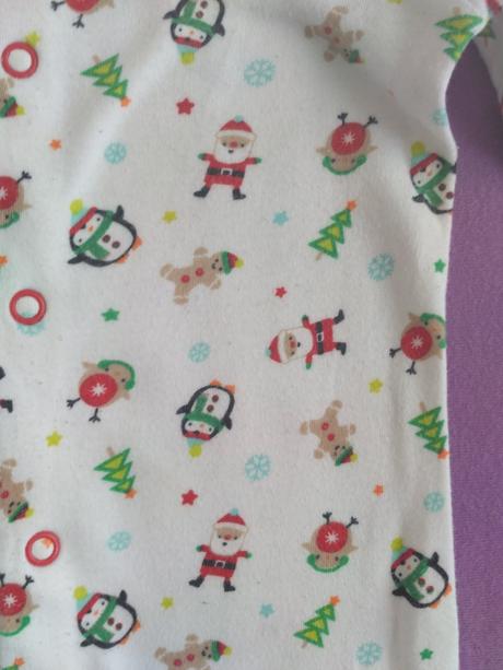 Vianočný overal, pyžamko na spanie, f&f, 68
