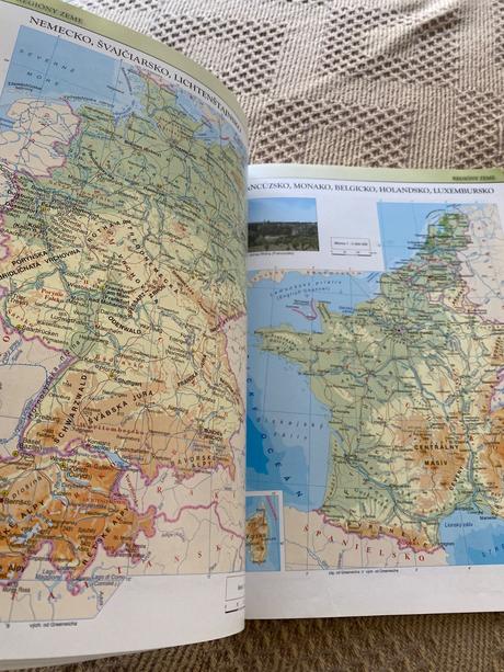 Geografický atlas pre základné a stredné školy,