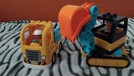 Lego duplo báger a nákladiak 2+,