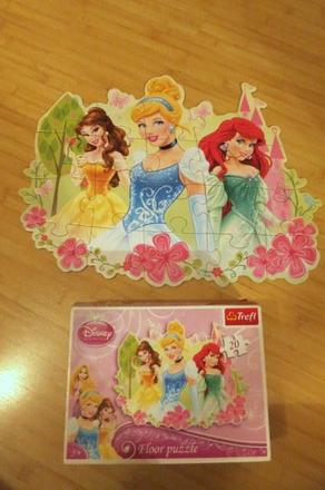 Puzzle / velké pevné diely,