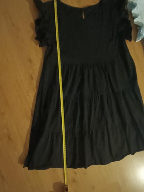 Šaty 2ks (čierne,bledomodré), 