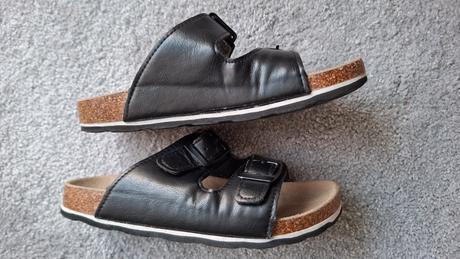 Čierne šľapky - prezúvky veľ. 31, 31