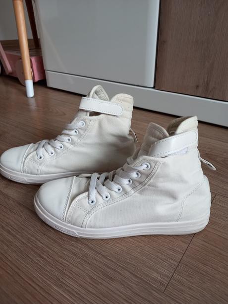 Biele vysoké tenisky 36, 36