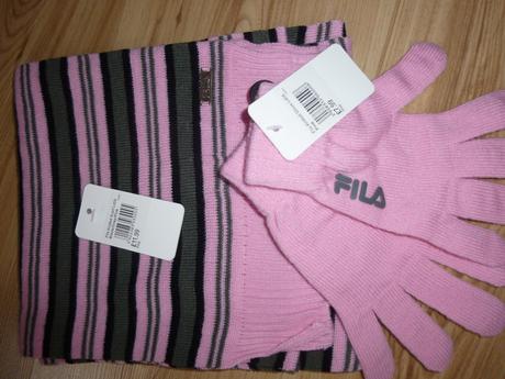 Súprava šál + rukavice., fila