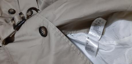 Prechodný krémový kabát h&m, h&m,s