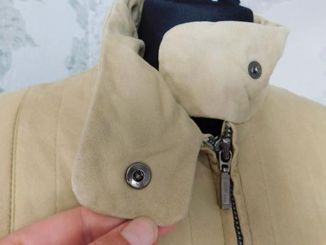 Kvalitna damska kožena bunda, 38