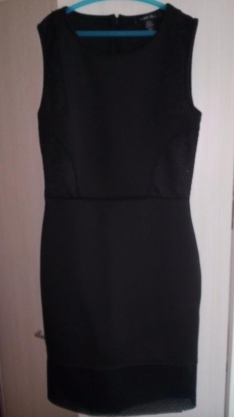 Čierne šaty, amisu,38