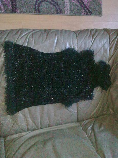 Čierny leský top, m