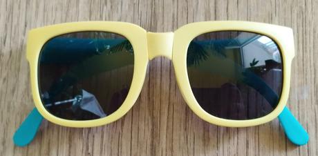 Skladacie detské slnečné okuliare shein, 