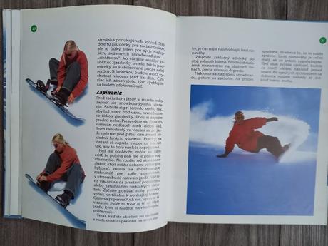Kniha snowboarding-super stav, 