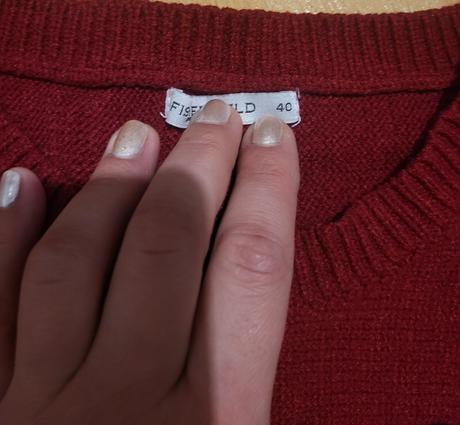 Krásne hrubé pletené šaty, 