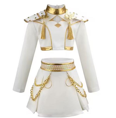 K-pop demon hunters huntrix zoey deluxe kostým, 