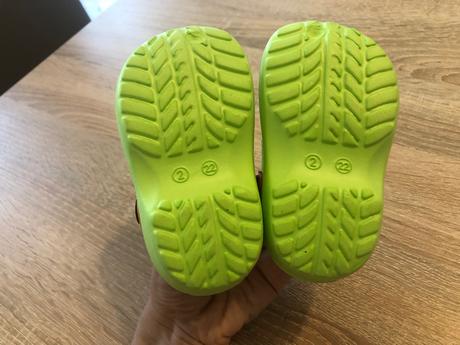 Gumenné topánky, šľapky/kroksy, top stav, 22