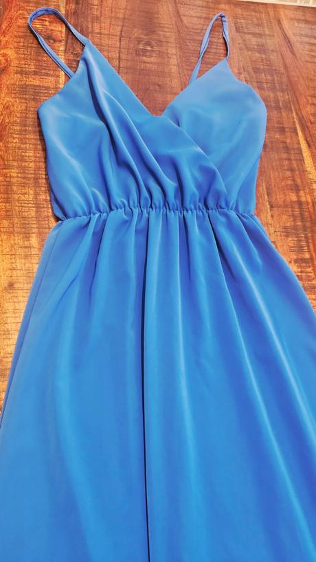 Dlhé šaty ľahké na ramienka, 36