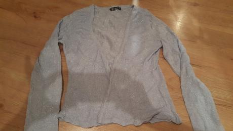 Bledomodré lesklé svetríky, s