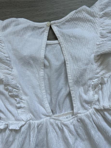 Biele šaty, zara,128