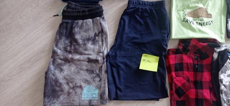 Kraťasy, košeľa a tričká, 140–152