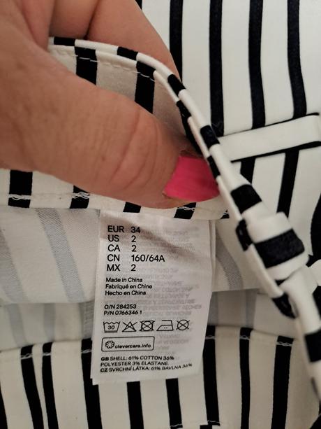 Krasne elasticke nohavice h&m, h&m,34