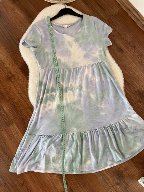 Batikované šaty l, l