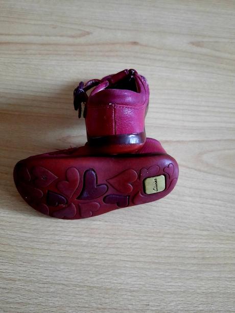 Jarné topánky, clarks,19