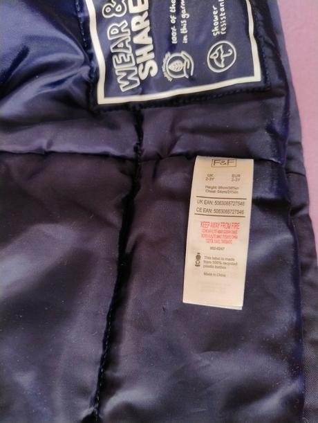 Zimná bunda, f&f,98