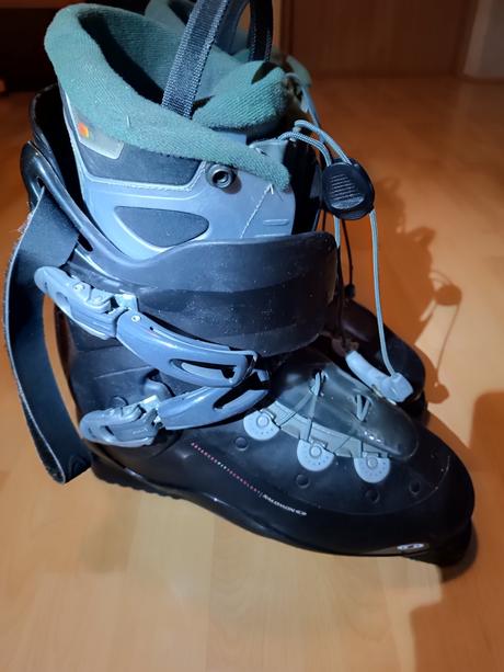 Pánske lyžiarky, salomon,47
