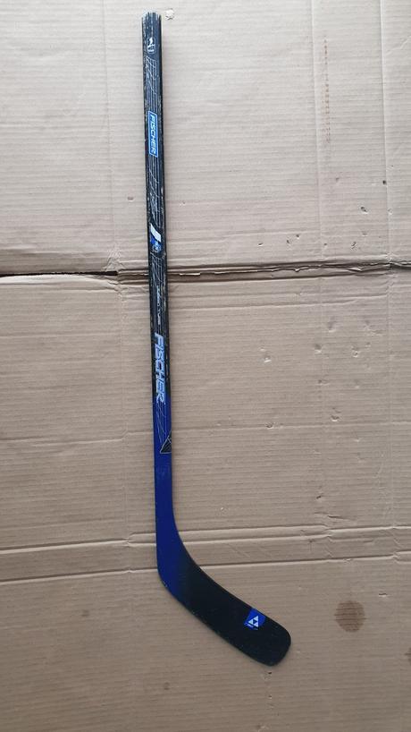 2 ks hokejky - drevená fischer + florbalová, fischer