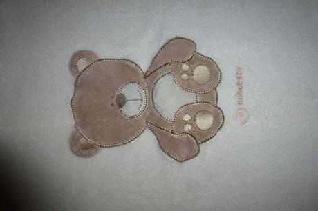 Rozkošná teplá dečka s mackom, 