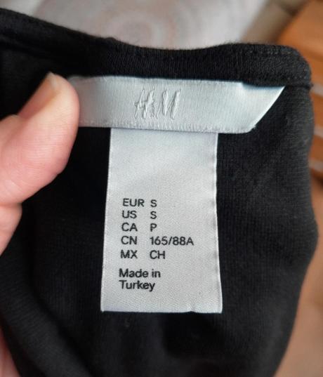 Malé čierne, h&m,s
