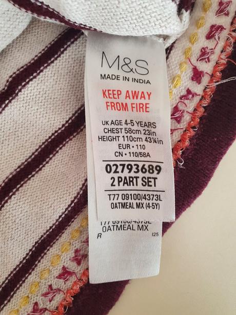 Úpletové šaty, marks & spencer,110