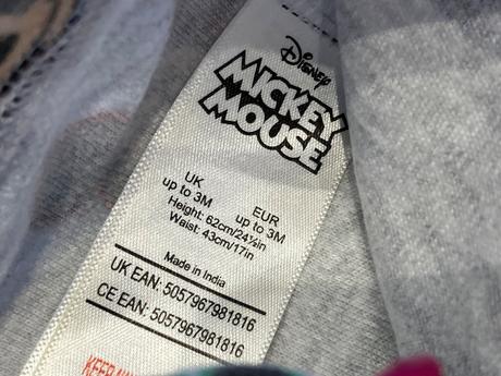 Chlapčenské legíny mickey (62), disney,62