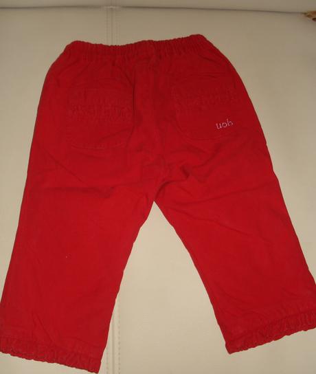  zateplene nohavice, benetton,74