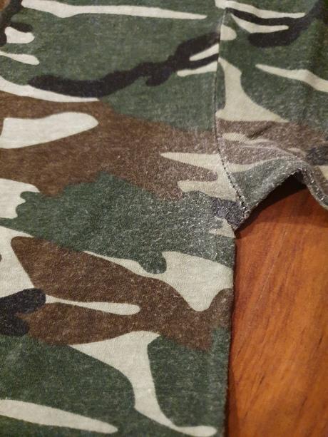 Maskáčové tričko bavlnené - veľ. s, s