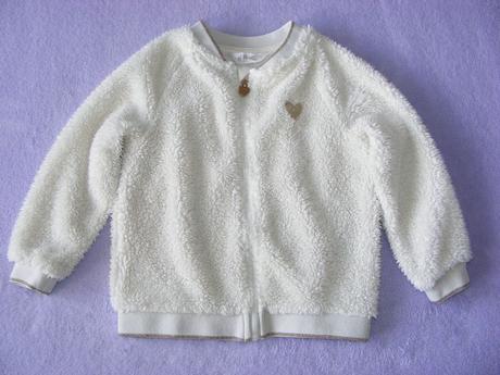 Teplá chlpatá mikina h&m - 98/104, h&m,98