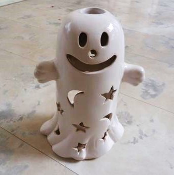 Keramická lampa na sviečku/ lampáš,