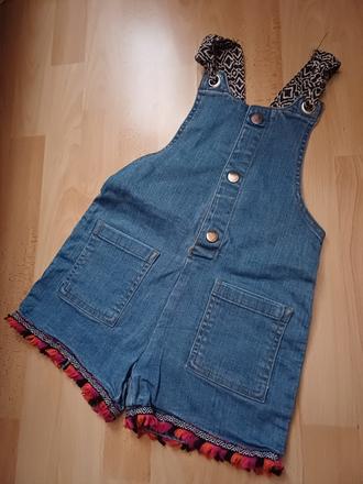 Riflove šortky na traky, 122