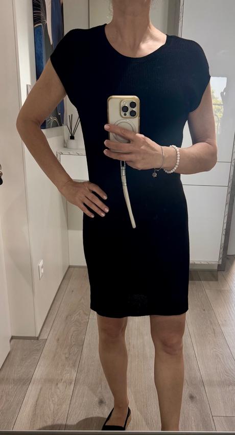 H&m letne upletove saty, h&m,xs