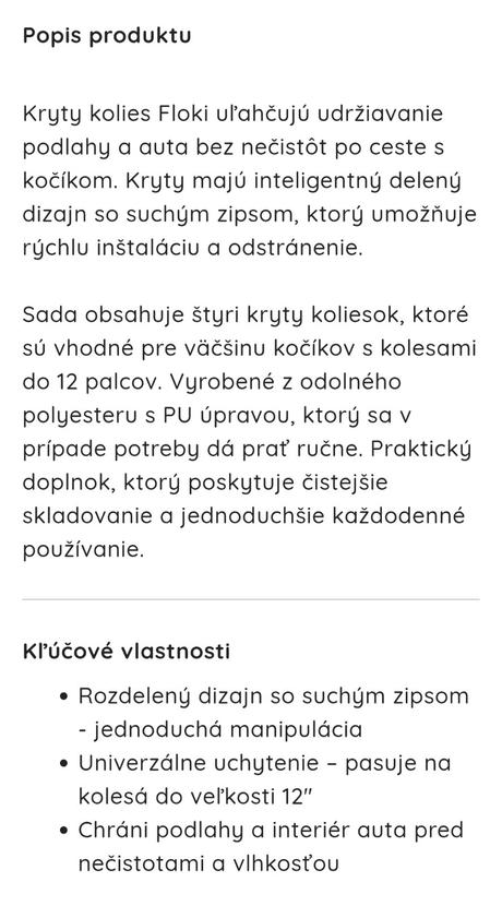 Návleky/chrániče na kolesá yngri,