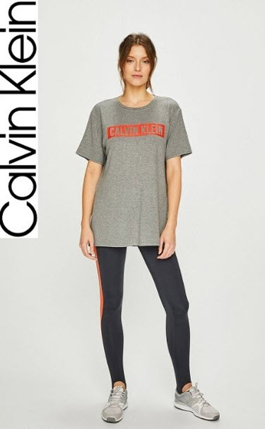 Kvalitné dlhšie tričko calvin klein, pc 46 eur, calvin klein,l