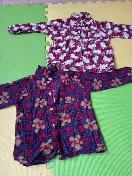 Balík oblečenia dvojičky chlapci, 86