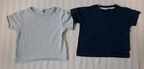4 ks chlapčenských farebných tričiek 9-12 mesiacov, george,80
