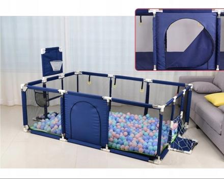 Ohrádka s bránkami a košom, šírka (cm): 120,dĺžka (cm): 180