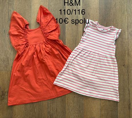 Letné šaty h&m 110/116, h&m,116