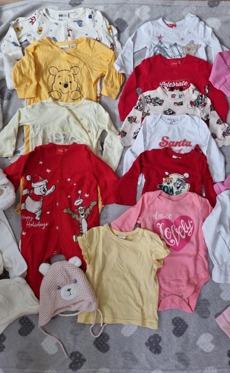 Balík oblečenia 68 pre dievčatko, 68–80