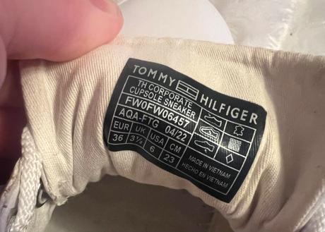 Celokožené tenisky, tommy hilfiger,35