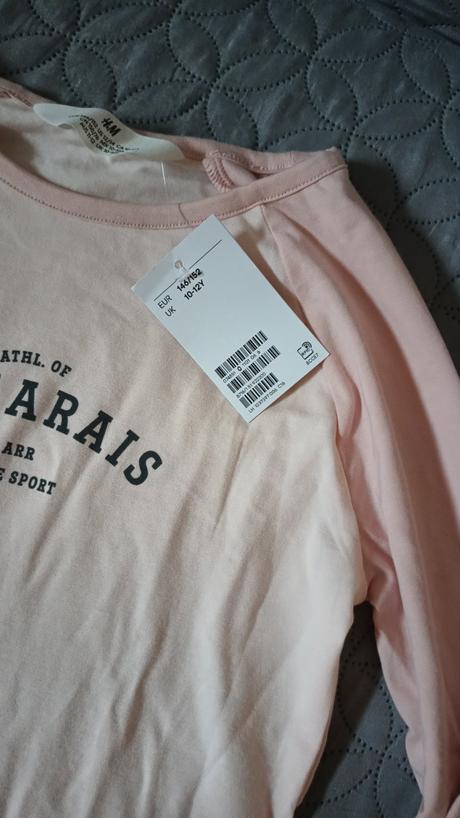 Tričko cropp, h&m,152