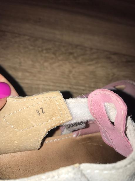 Detské barefoot sandále, 28